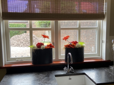 Azibi vouwgordijn in Genemuiden